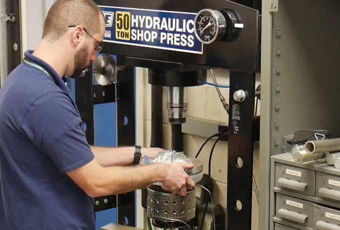 AFRL tests in-house, rapidly developed small engine