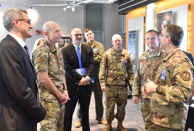 Head of Air Combat Command tours AFRL