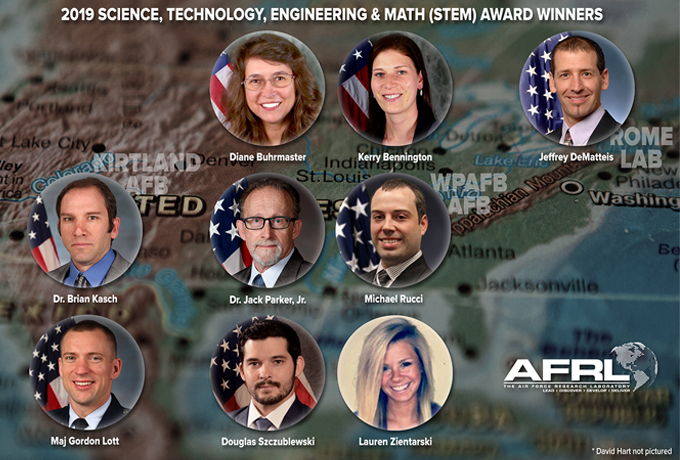 AFRL scientists and engineers recognized by Air Force leadership
