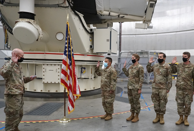 Maui sees first U.S. Space Force officers sworn in
