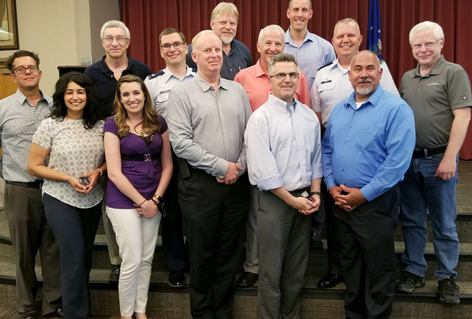 AFRL’s DSX spacecraft ends orbit with a team celebration