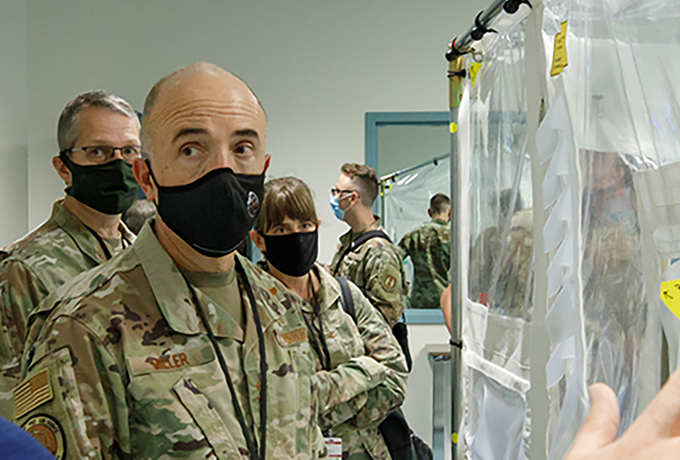 Air Force medics partner with University of Nebraska to sharpen biocontainment care skills