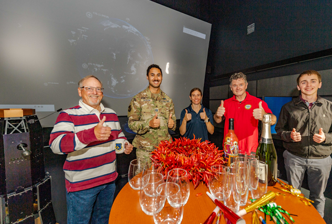 AFRL celebrates launch of small-sat Ascent to GEO space