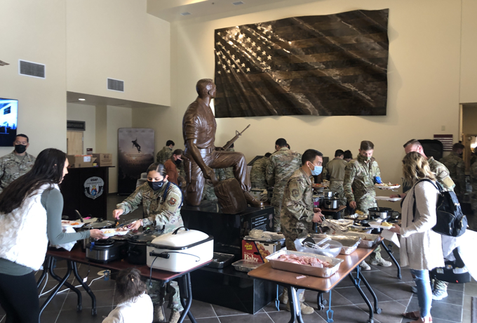 AFRL upholds 20-year tradition of hosting Thanksgiving feast for pararescue students