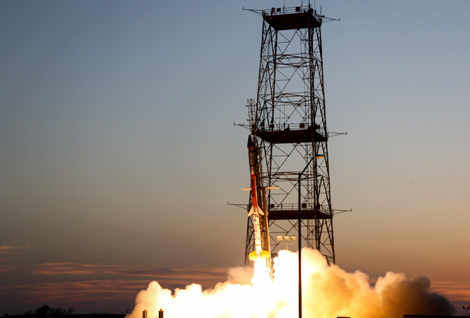 AFRL/AFOSR conducts successful rocket launch at NASA Wallops for hypersonics research