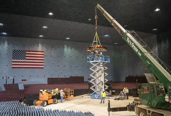 A Mission Out of This World: The Benefield Anechoic Facility tests first space satellite in decades