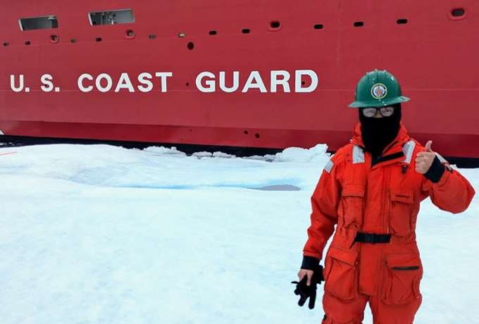 1st Space Force Guardian receives Arctic Service Medal