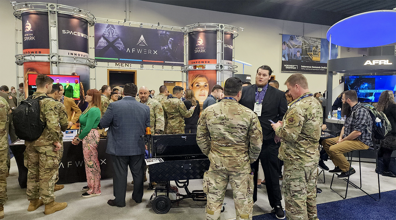 AFWERX showcases innovation; Spark Tank Finalist voting open until March 21