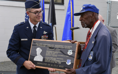 AFRL’s Information Directorate dedicates room to Tuskegee Airman, former Electrical Engineer