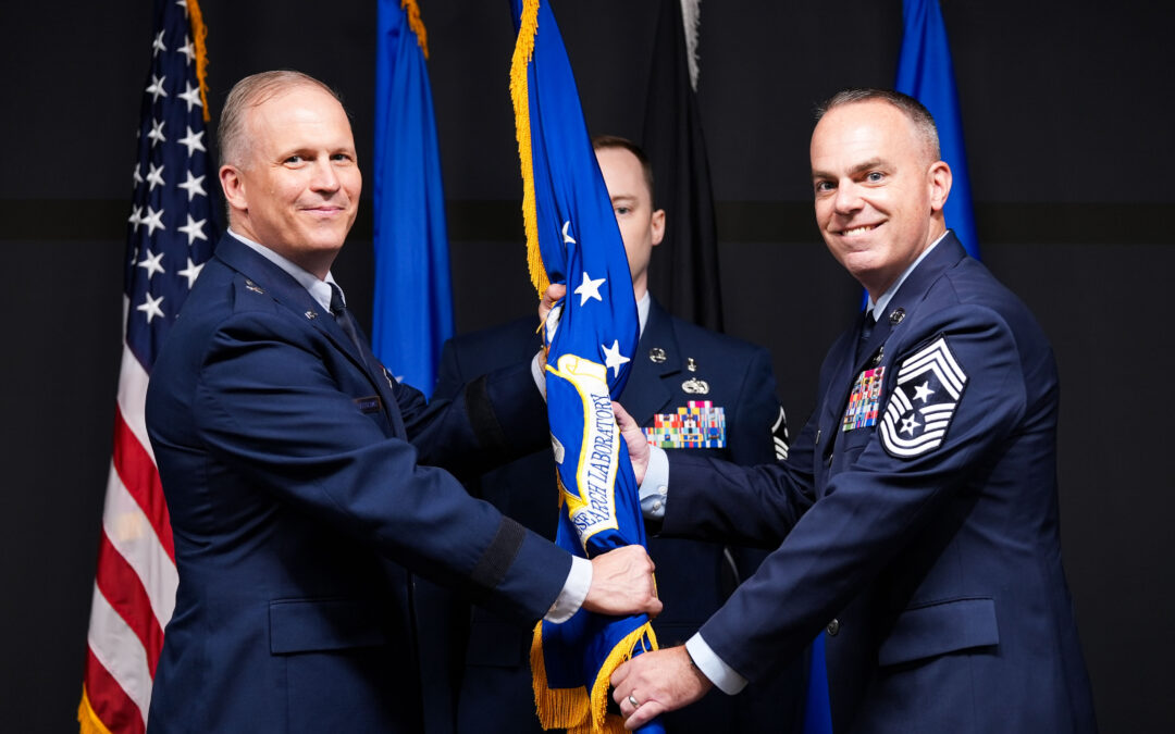AFRL welcomes new command chief during change of responsibility ceremony
