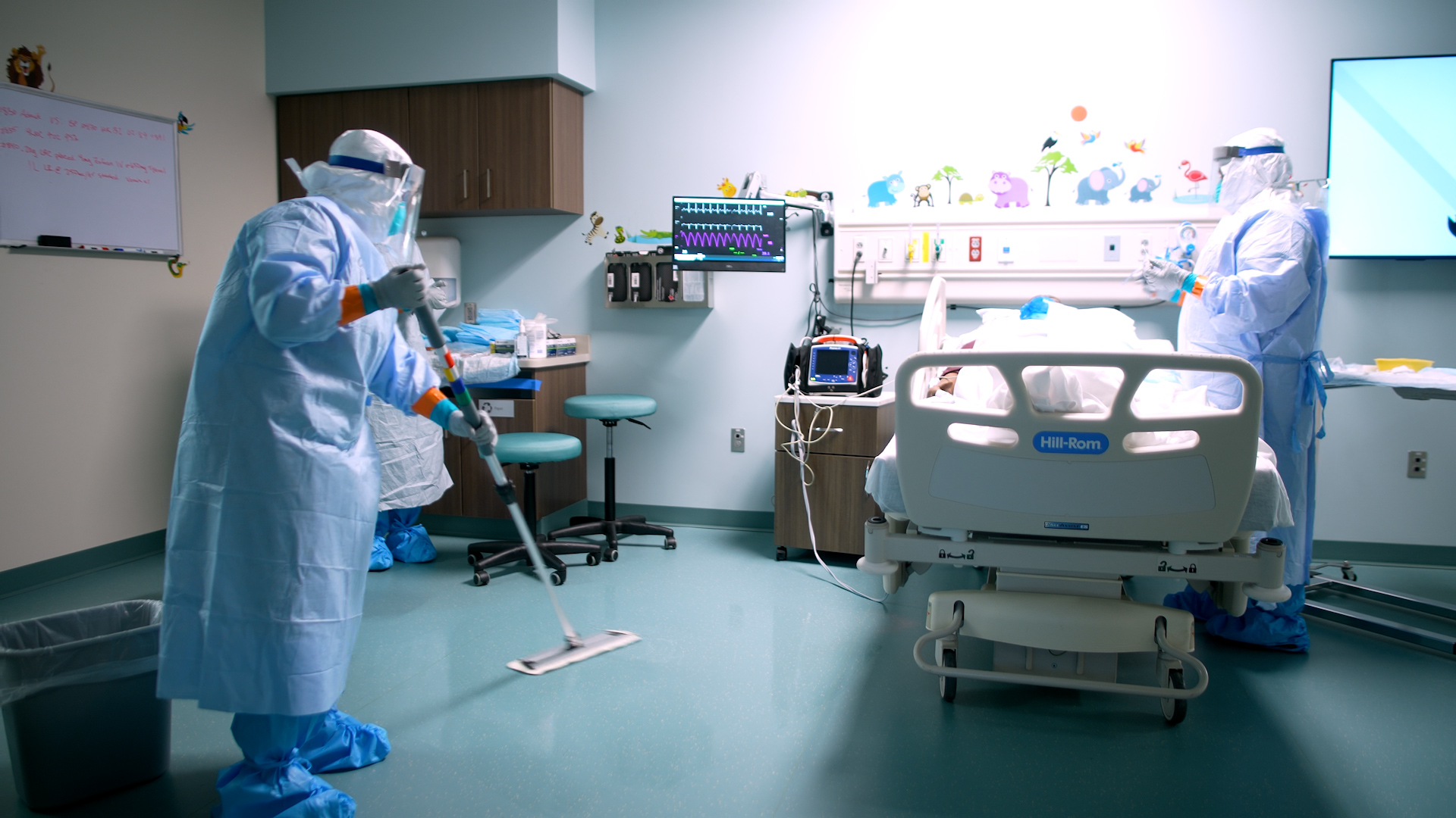 Air Force medical professionals supplying hantavirus response support